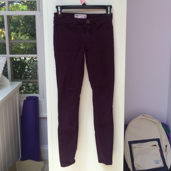 RSQ Purple/burgundy Jeans