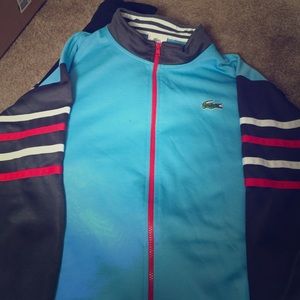 Lacoste size 9 track jacket