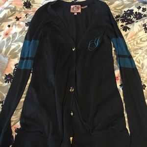 Juicy Couture Cardigan Navy blue and Teal