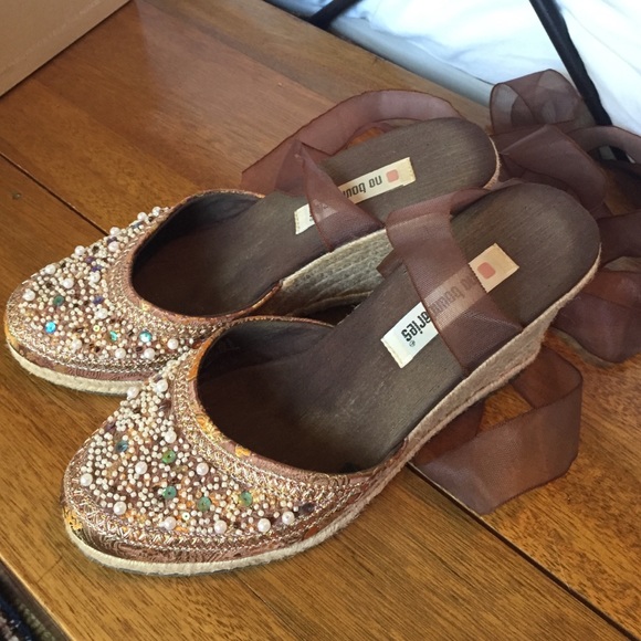 Lace up espadrilles by no boundaries 8.5