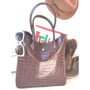 💥💋HOST PICK 💋💥VTG Ralph Lauren Safari Tote