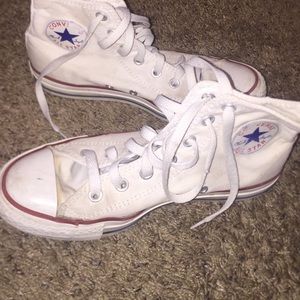 White Converse All Stars!