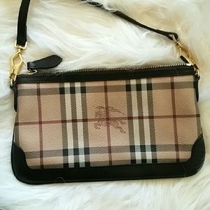 Burberry slim clutch crossbody bag