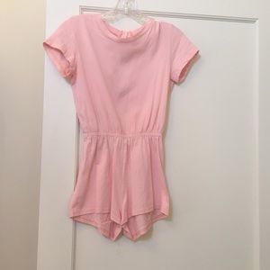 American Apparel Coral Romper