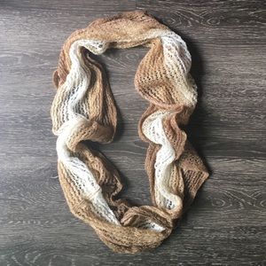 Ombré infinity scarf