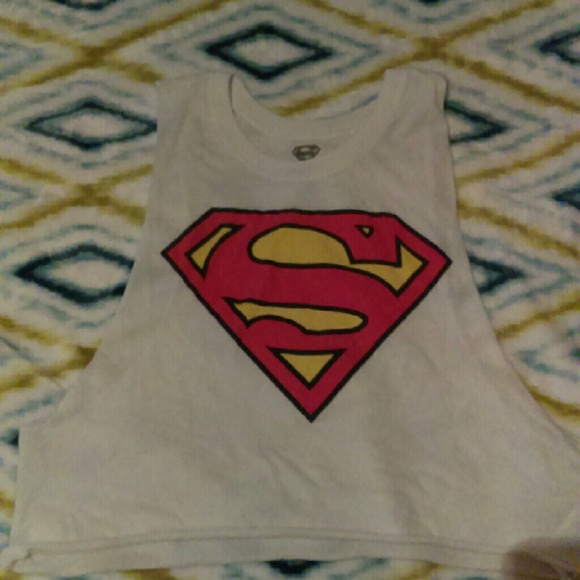 Superman crop top