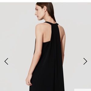 NWT Loft black swing dress