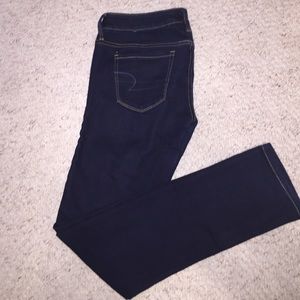 American Eagle Dark Blue Skinny Jeans
