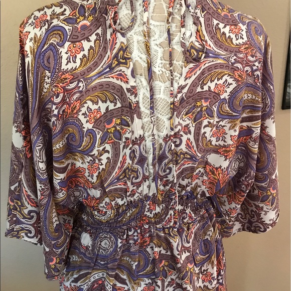 Paisley print kimono dress - Picture 7 of 7