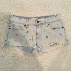 Bullhead Denim Star Shorts from PacSun