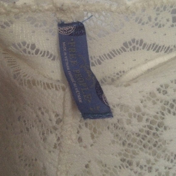 Free people Lace floral top - Picture 4 of 4