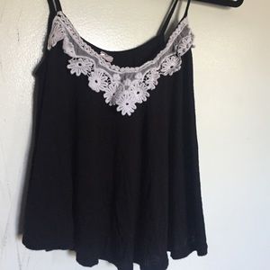 Blank spaghetti Strap Crop top