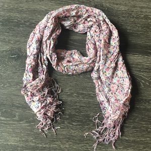 LOFT Flowered Print Scarf