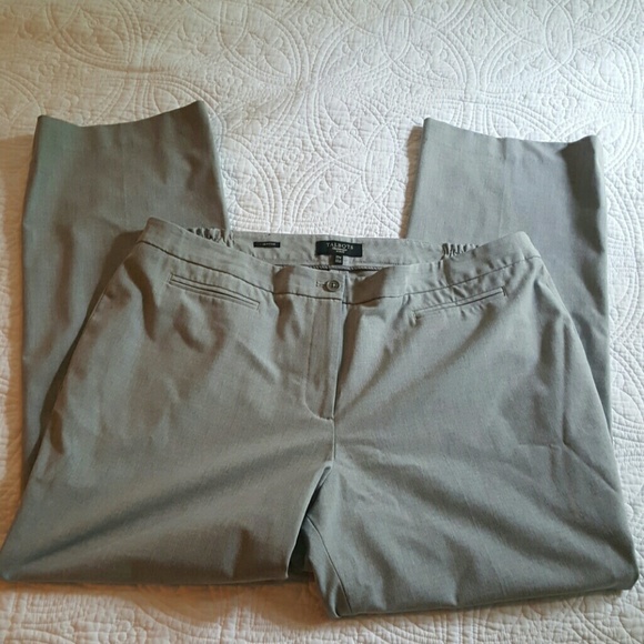Talbots Heritage gray dress pants, plus size