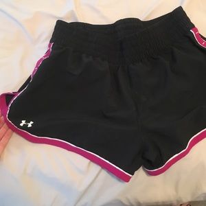 Under armour running shorts