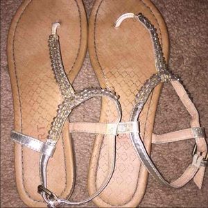Sparkly sandals