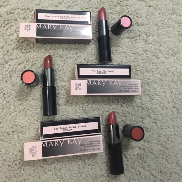 Mary Kay cream lipstick various colors