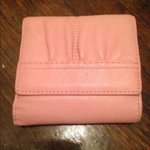 Pink Coach wallet