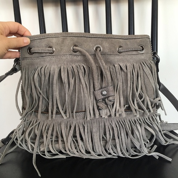 Patricia Nash "Bronte" Fringe Bucket Bag