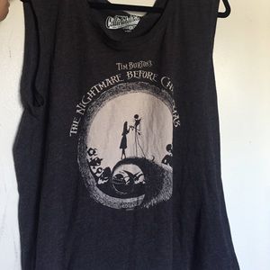 The nightmare before Christmas old navy tank top