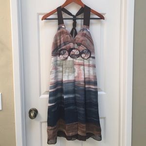 Max and Cleo multi-colored dress.