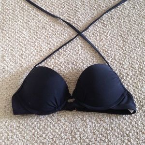 Like new black swim top