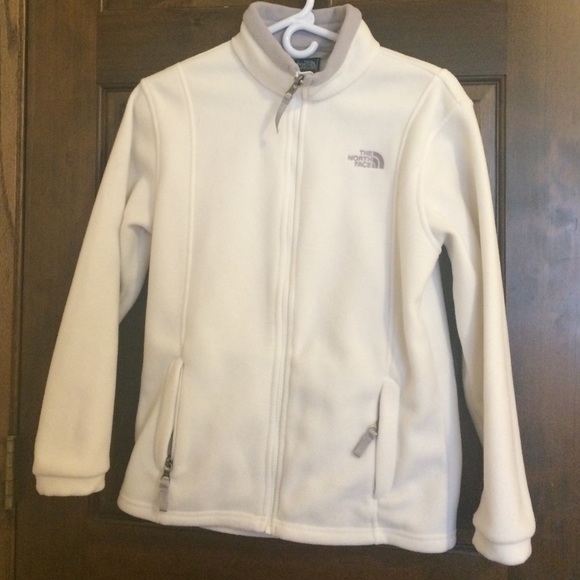 Like new white north face jacket