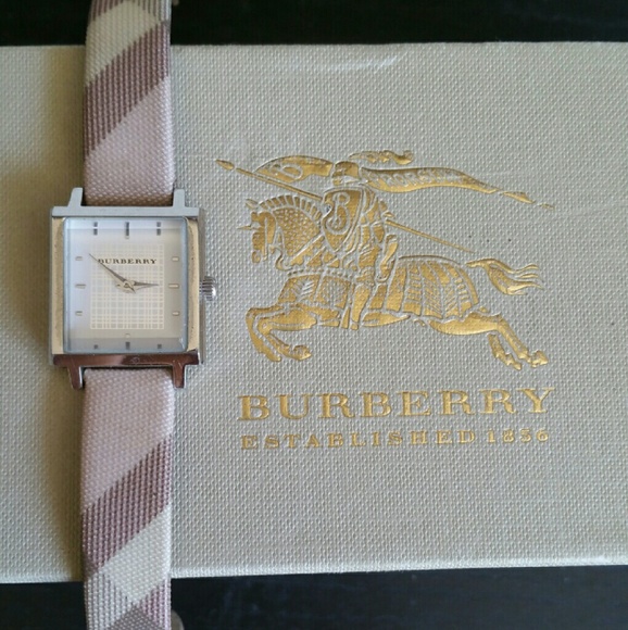 Burberry Check Strap Watch BU2004
