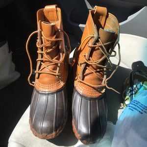LL Bean ladies duck boots