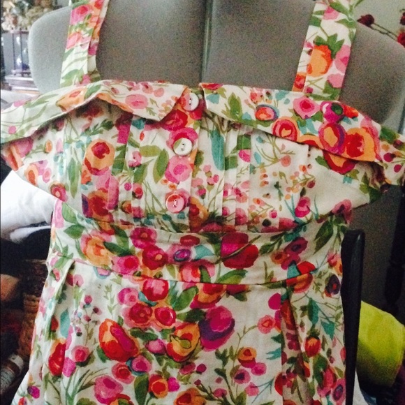 Dress forever 21 large women/teen flowers