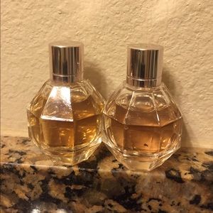 TWO Viktor and rolf flowerbomb .24 oz