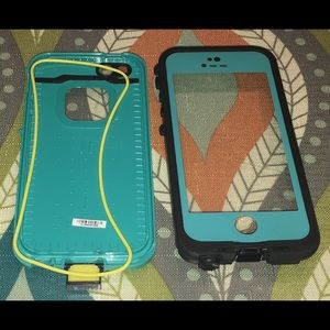 Lifeproof Fré iPhone 5/5S Case - Teal/Black