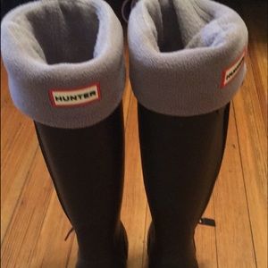 Brand new. Hunter boots and insulators