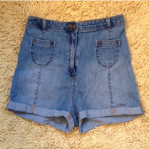 H&M Pants - H&M High Waisted Denim Shorts