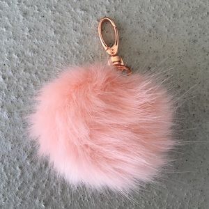 🎀BRAND NEW🎀 pink poof keychain