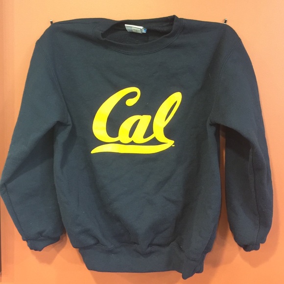 Navy Cal Sweatshirt Fleece Sweater UC Berkeley