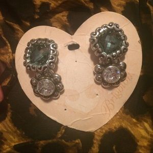 Brighton Aqua earrings good condition worn 1x