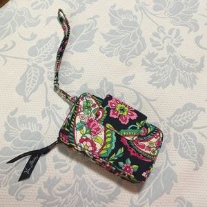 Vera Bradley Petal Paisley smartphone wristlet EUC