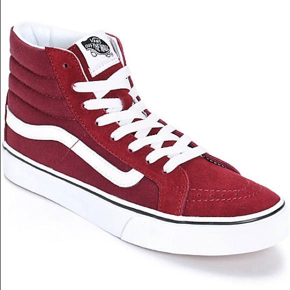Vans Sk8 Hi Windsor Wine Women's 7.5