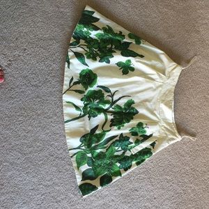 Nathalie Lete Paris skirt (from Anthropologie)