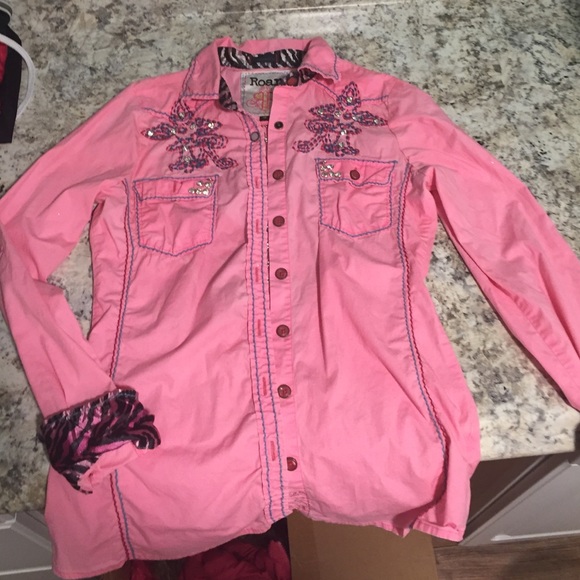 Roar western bling shirt