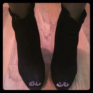 Suede Booties