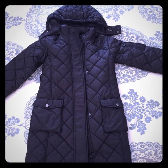 Authentic Burberry Girls Hooded Down Puffer!