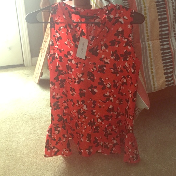 Banana republic peplum top