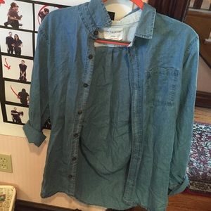 Button Down Denim Lightweight