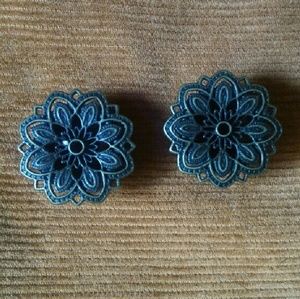 7/8 Brass Mandala Plugs