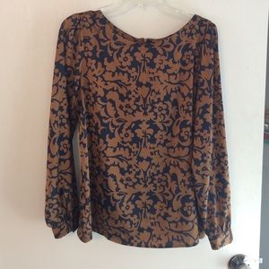 Long sleeve LOFT blouse