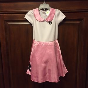 50's poodle skirt outfit