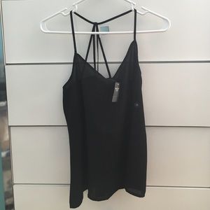 Abercrombie and Fitch black Flowy tank top