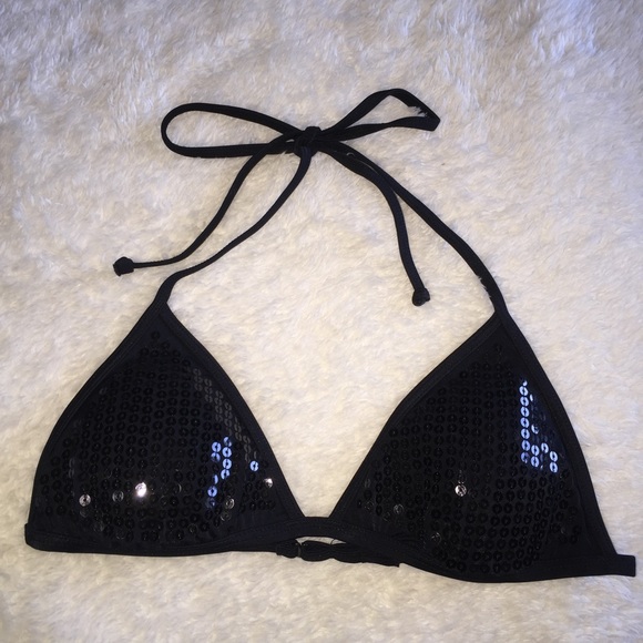 H&M Sequin Bikini Top